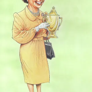 Prints of John Ireland caricatures Collections: John Ireland caricatures